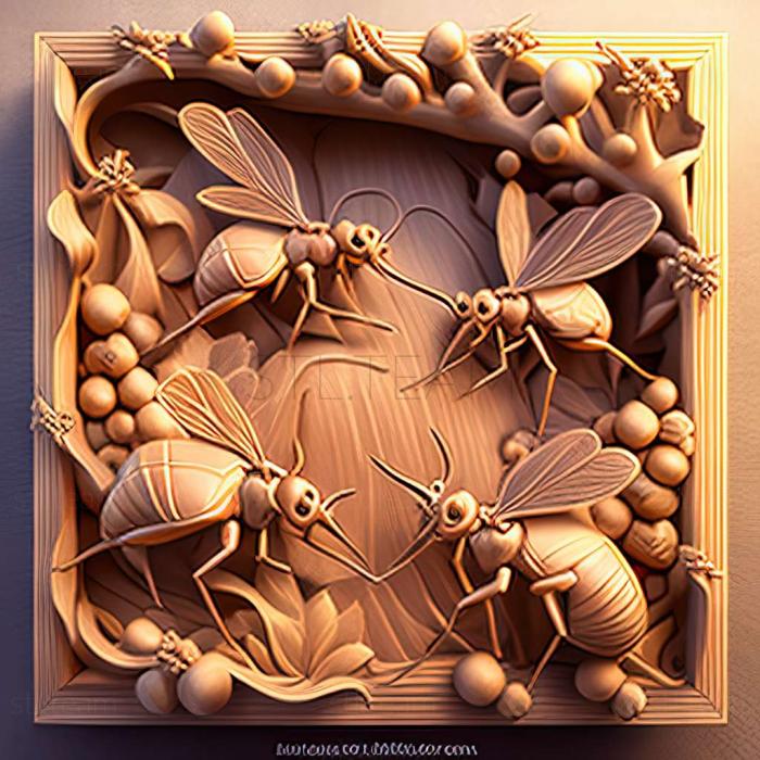 3D модель Myrmica deplanata (STL)